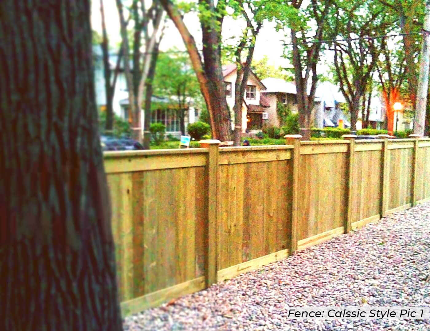 Contemporary Style Fence Photo 1